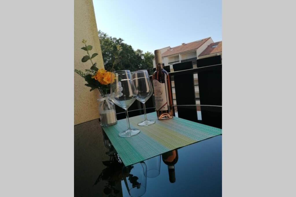 Agreable Studio Avec Terrasse A150M De La Plage Leilighet Saint-Georges-de-Didonne Eksteriør bilde