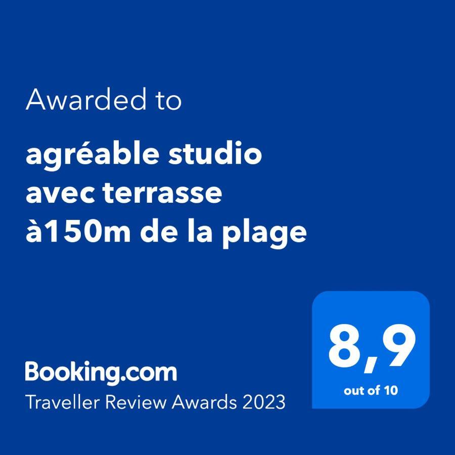 Agreable Studio Avec Terrasse A150M De La Plage Leilighet Saint-Georges-de-Didonne Eksteriør bilde